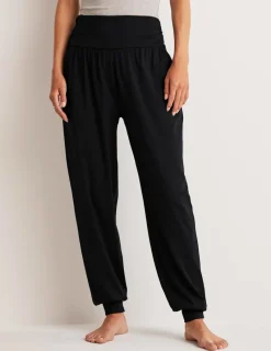 Nachtwäsche & Schlafanzüge | Hosen | Boden Hareem Jersey-Jogginghose- Schwarz