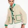 Blazer | Mäntel & Jacken | Boden Highbury Freizeitjacke-Beige Teddyfell BeigeTeddyfell