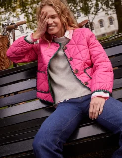 Blazer | Mäntel & Jacken | Boden Highbury Freizeitjacke- Sorbet-Rosa
