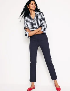 Hosen | Boden Highgate Ponte-Hose- Marineblau