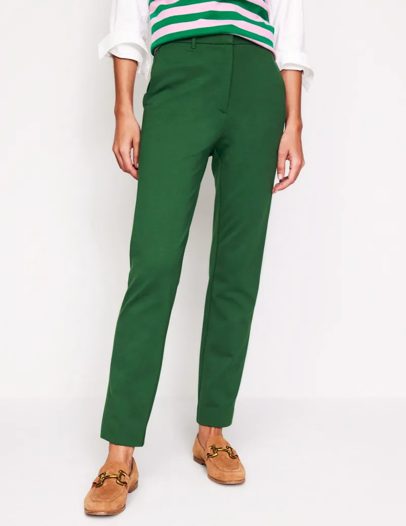 Hosen | Boden Highgate Ponte-Hose- Pinie