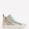 Schuhe, Turnschuhe & Sandalen | Boden Hohe Sneaker aus Leder in Metallic-Optik-Bunt Metallic BuntMetallic