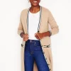 Pullover & Strickjacken | Boden Holly Lange Strickjacke-Camel Meliert CamelMeliert