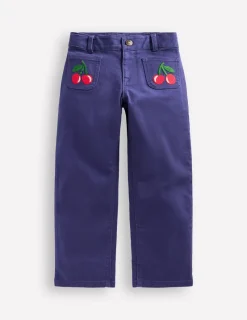 Hosen & Jeans | Boden Hose mit aufgesetzten Taschen-Steuerbordblau Kirschen SteuerbordblauKirschen