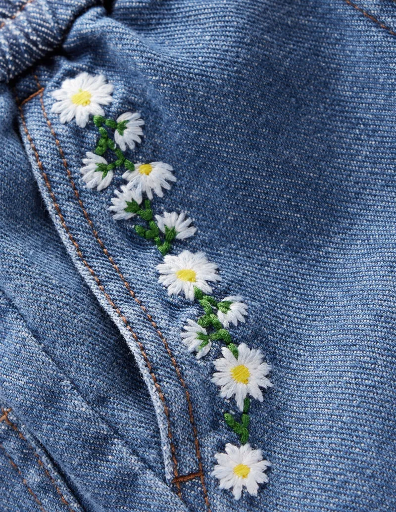 Hosen & Jeans | Boden Hose zum Hineinschlüpfen-Vintage Bestickt Gänseblümchen VintageBesticktGänseblümchen