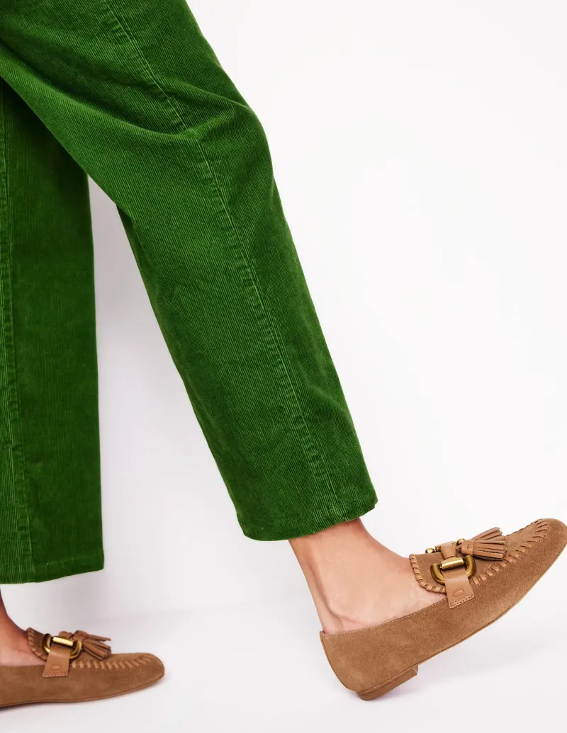 Loafer | Flache Schuhe | Boden Iris Loafer mit Trensendetail- Hellbraun