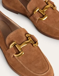 Loafer | Flache Schuhe | Boden Iris Loafer mit Trensendetail-Ingwerplätzchen Wildleder IngwerplätzchenWildleder