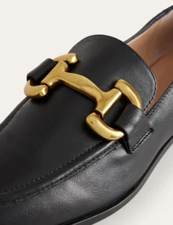 Flache Schuhe | Loafer | Boden Iris Loafer mit Trensendetail- Schwarz