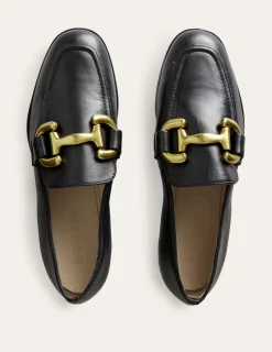 Flache Schuhe | Loafer | Boden Iris Loafer mit Trensendetail- Schwarz