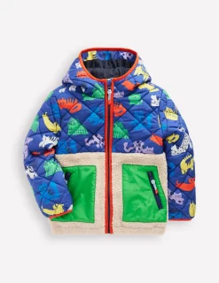 Mäntel & Jacken | Boden Jacke aus Teddyfell-Mix-Regenbogen Haustiere RegenbogenHaustiere