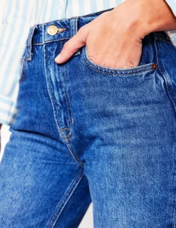 Jeans | Boden Jeans mit hohem Bund und geradem Bein-Beatnik Red BeatnikRed