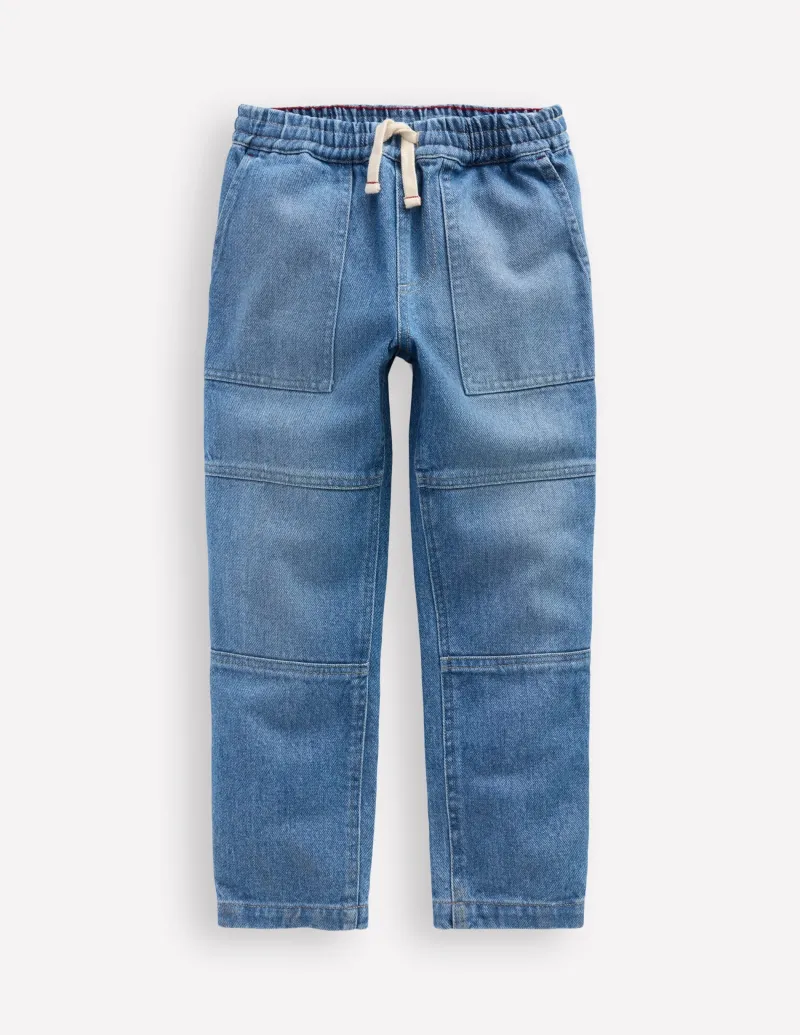 Hosen & Jeans | Boden Jeans mit verstärktem Knie-Mittelblaue Waschung MittelblaueWaschung