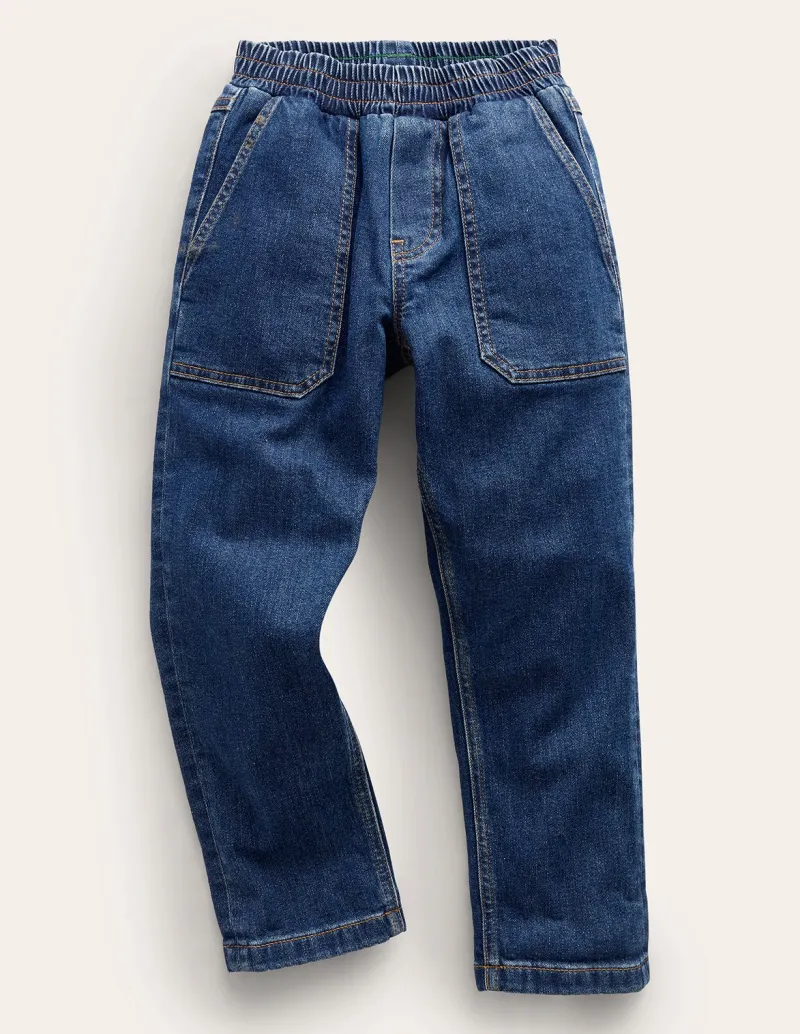 Hosen & Jeans | Boden Jeanshose zum Hineinschlüpfen-MITTLERE WASCHUNG MITTLEREWASCHUNG