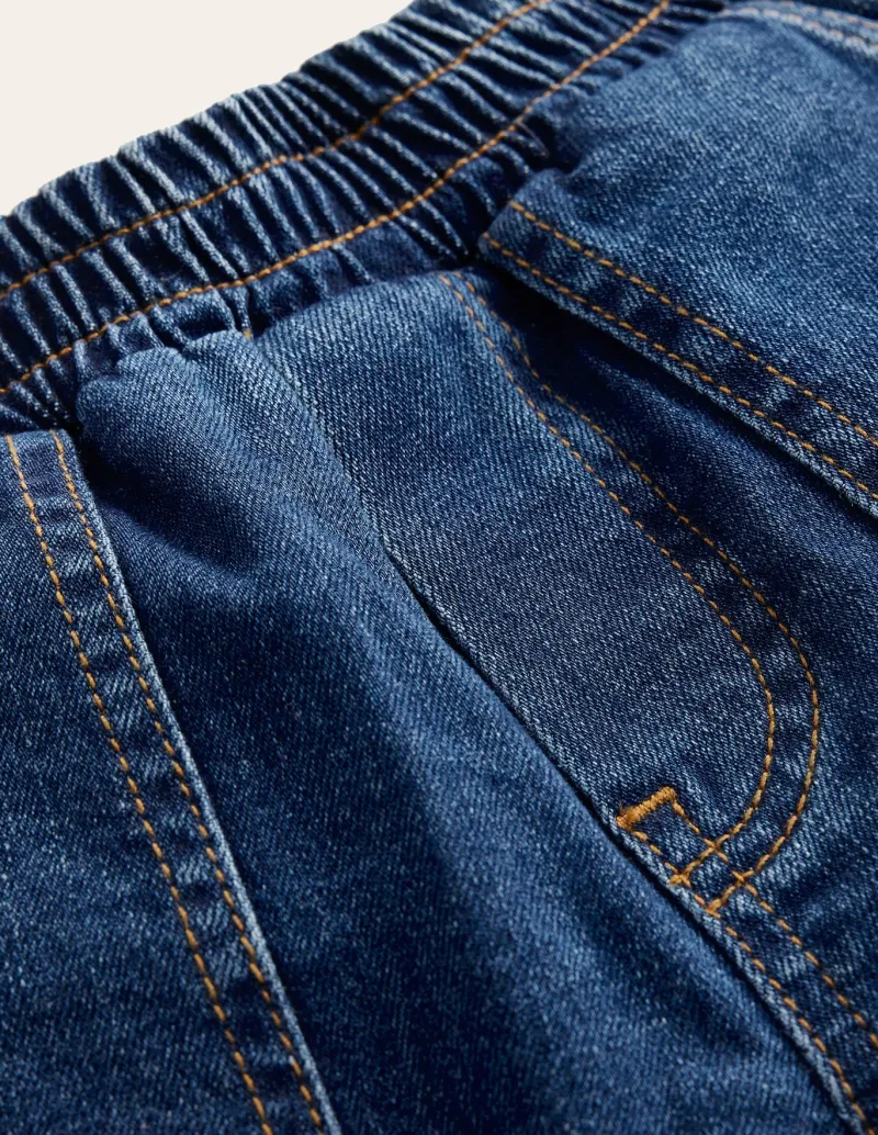 Hosen & Jeans | Boden Jeanshose zum Hineinschlüpfen-MITTLERE WASCHUNG MITTLEREWASCHUNG