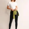 Nachtwäsche & Schlafanzüge | Hosen | Boden Jersey-Leggings mit hohem Bund- Schwarz