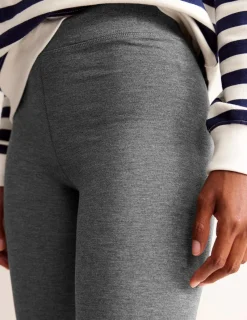 Nachtwäsche & Schlafanzüge | Hosen | Boden Jersey-Leggings mit hohem Bund-Anthrazit Meliert AnthrazitMeliert