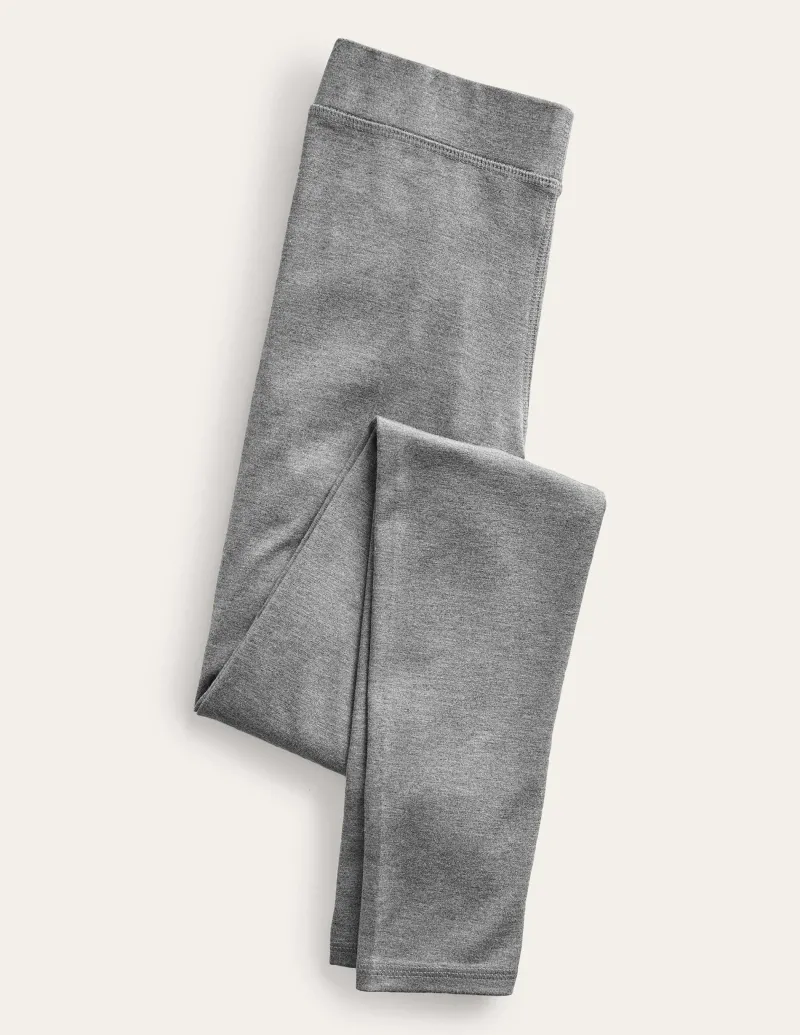 Nachtwäsche & Schlafanzüge | Hosen | Boden Jersey-Leggings mit hohem Bund-Anthrazit Meliert AnthrazitMeliert