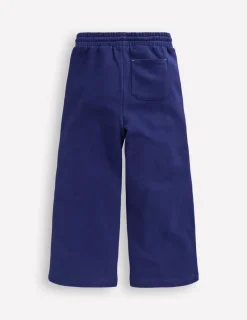 Hosen & Jeans | Boden Jogginghose mit weitem Bein und Applikation-Steuerbordblau Kirschen SteuerbordblauKirschen