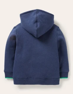 Sweatshirts & Fleeces | Oberteile & T-shirts | Boden Kapuzenpullover mit Zottelfutter-Schuluniform-Marineblau Meliert Schuluniform-MarineblauMeliert