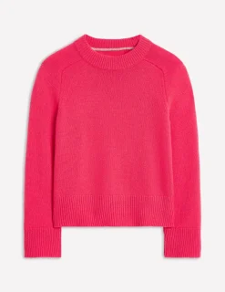 Pullover & Strickjacken | Boden Kaschmirpullover mit weiten Ärmeln- Kamelienrosa