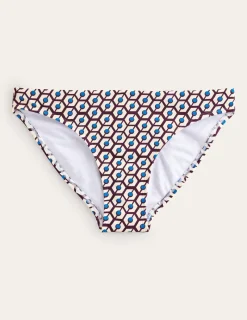 Bademode | Boden Klassische Bikinihose-Dunkles Burgunderrot, Reverie DunklesBurgunderrot,Reverie
