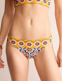 Bademode | Boden Klassische Bikinihose-Künstlerisches Gold, Mosaik Blüte KünstlerischesGold,MosaikBlüte