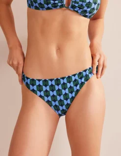 Bademode | Boden Klassische Bikinihose-Kornblume, Bunt Geo Kornblume,BuntGeo