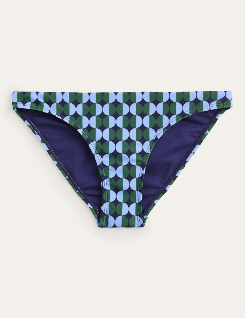 Bademode | Boden Klassische Bikinihose-Kornblume, Bunt Geo Kornblume,BuntGeo