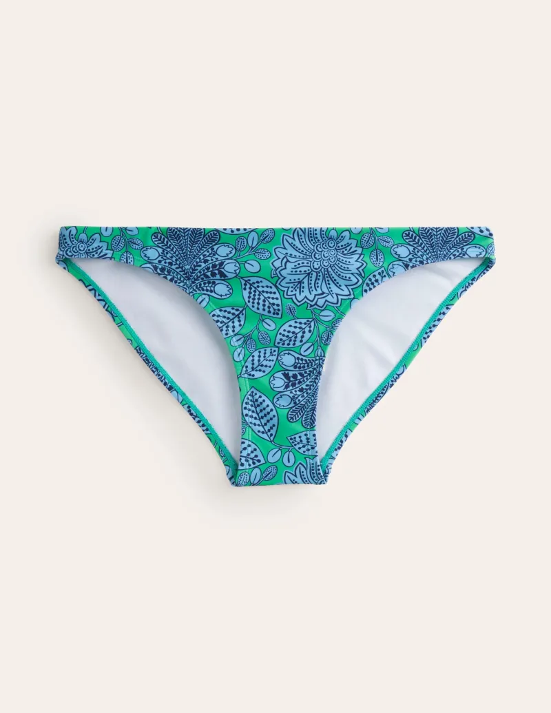 Bademode | Boden Klassische Bikinihose-Ming Grün, Gardenia Swirl MingGrün,GardeniaSwirl