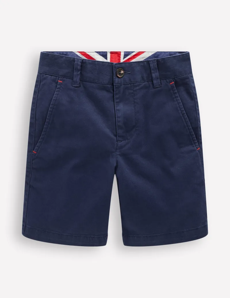 Shorts | Boden Klassische Chino-Shorts- Schuluniform-Marineblau