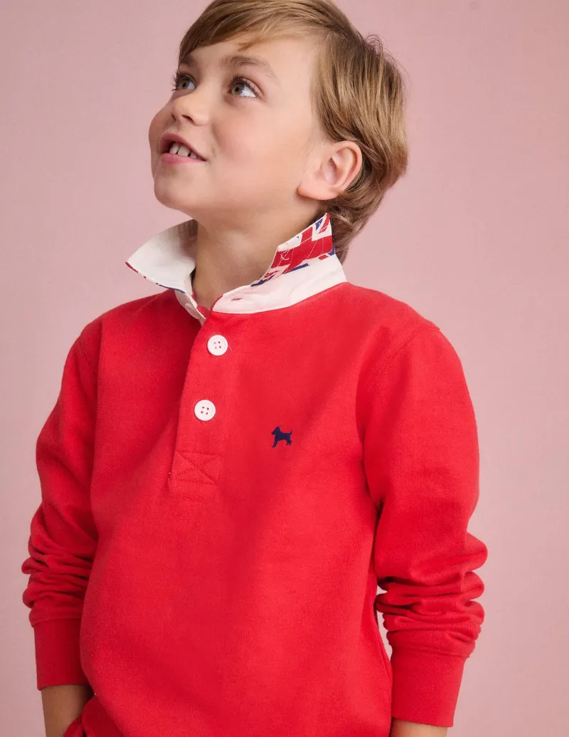 Oberteile & T-shirts | Boden Klassisches Rugbyhemd- Lackrot