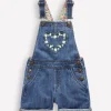 Hosen & Jeans | Kleider | Boden Kurze Latzhose mit Herztaschen-Vintage Bestickt Gänseblümchen VintageBesticktGänseblümchen
