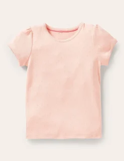 Oberteile & T-shirts | Boden Kurzärmliges Pointelle-Oberteil- Altrosa