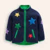 Mäntel & Jacken | Boden Kuschelige Teddyfell-Jacke-Schuluniform-Marineblau Stern Schuluniform-MarineblauStern