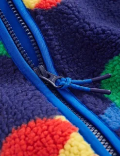 Mäntel & Jacken | Boden Kuschelige Teddyfell-Jacke-Dämmerungsblau Planeten DämmerungsblauPlaneten
