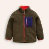 Mäntel & Jacken | Boden Kuschelige, winddichte Fleecejacke-Blasses Khaki BlassesKhaki