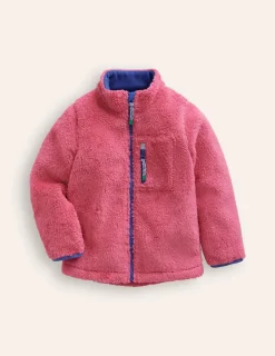 Mäntel & Jacken | Boden Kuschelige, winddichte Fleecejacke- Animals/Stripe