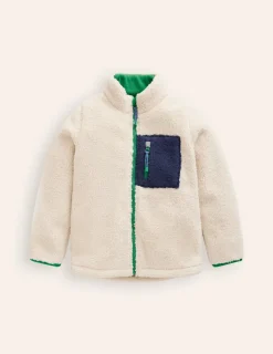 Mäntel & Jacken | Boden Kuschelige, winddichte Fleecejacke-Natürliches Sherpa NatürlichesSherpa