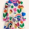Kleider | Boden Kuscheliges, bedrucktes Sweatshirt-Kleid-All Is Calm/Bright AllIsCalm/Bright