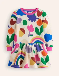 Kleider | Boden Kuscheliges, bedrucktes Sweatshirt-Kleid-All Is Calm/Bright AllIsCalm/Bright
