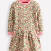 Kleider | Boden Kuscheliges, bedrucktes Sweatshirt-Kleid-Kreiderosa Wildrose KreiderosaWildrose