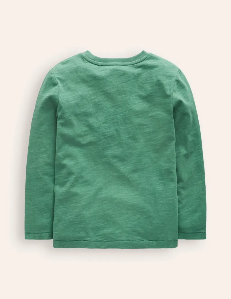 Oberteile & T-shirts | Boden Langärmliges T-Shirt für den Alltag-Eintagsfliege Grün EintagsfliegeGrün