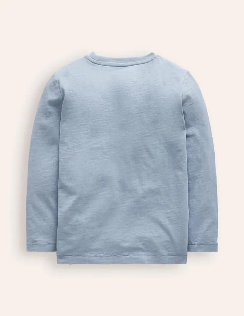 Oberteile & T-shirts | Boden Langärmliges T-Shirt für den Alltag- Dunkelblau