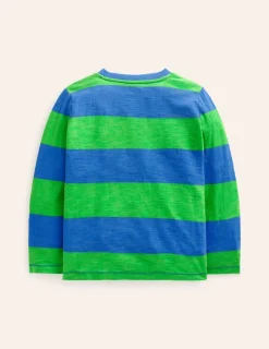 Oberteile & T-shirts | Boden Langärmliges T-Shirt für den Alltag-Griechisches Blau/Grün GriechischesBlau/Grün