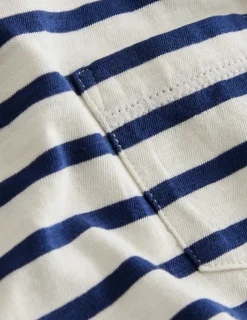 Oberteile & T-shirts | Boden Langärmliges T-Shirt für den Alltag-Zartes Naturweiß/Schuluniform-Marineblau ZartesNaturweiß/Schuluniform-Marineblau