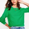 Pullover & Strickjacken | Boden Lena Pullover mit Ziernaht-Grünes Tamburin GrünesTamburin