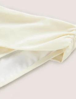 Bademode | Boden Levanzo Bikinihose mit Faltendetail- Naturweiß