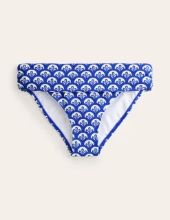 Bademode | Boden Levanzo Bikinihose mit Faltendetail-Surf The Web, Laub Geo SurfTheWeb,LaubGeo