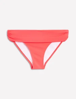 Bademode | Boden Levanzo Bikinihose mit Faltendetail-Intensives Korallenrot IntensivesKorallenrot