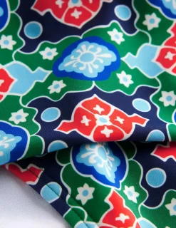 Bademode | Boden Levanzo Bikinihose mit Faltendetail-Grün, Kachel Grün,Kachel